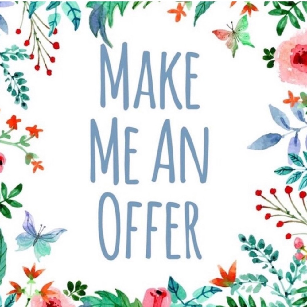 OFFERS WELCOME💕